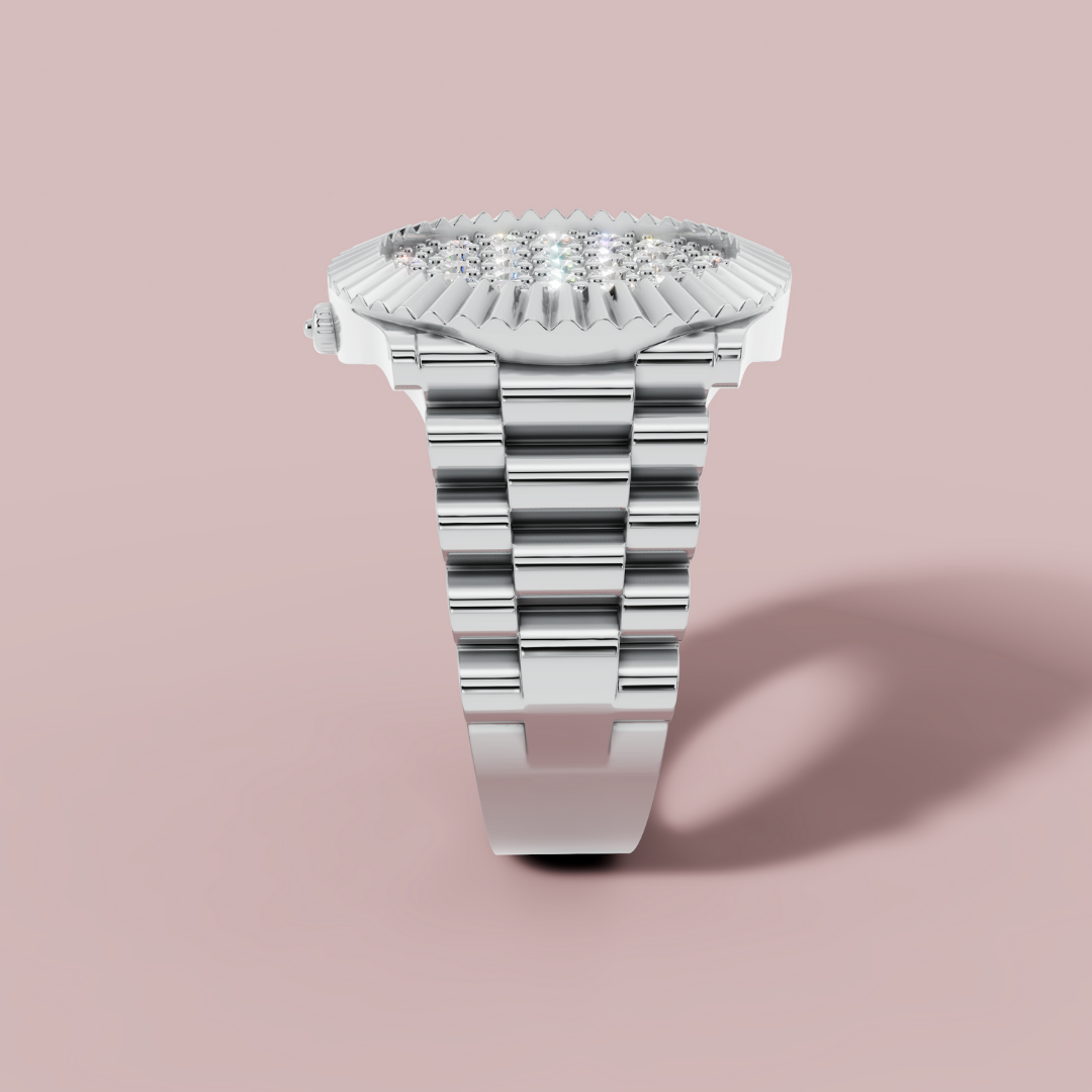 Markus 925 Pure Silver Men's Ring My Store