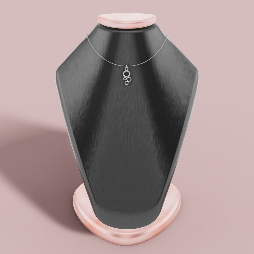 Rossette 925 Pure Silver Necklace