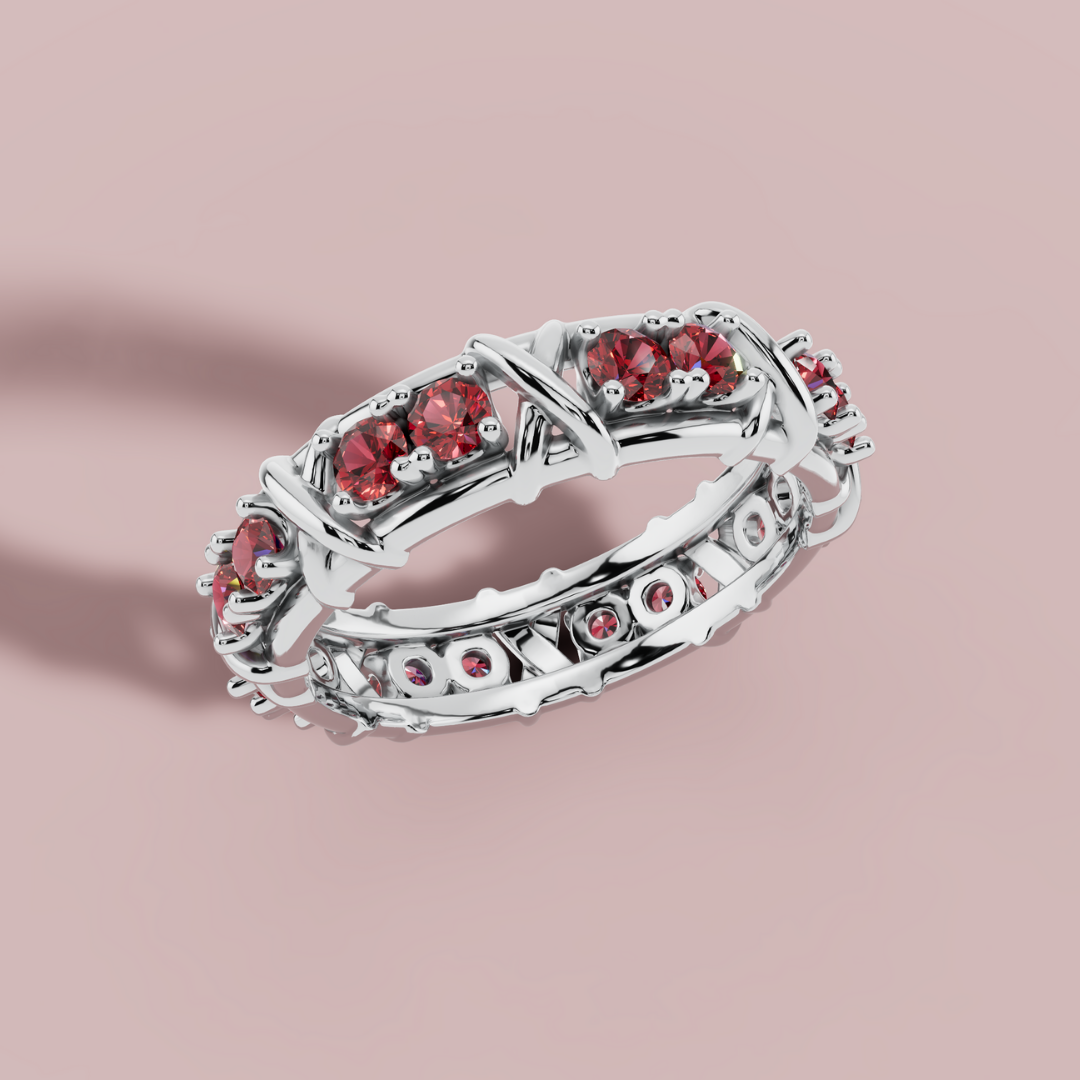 Camello Rosso 925 Pure Silver Ring My Store