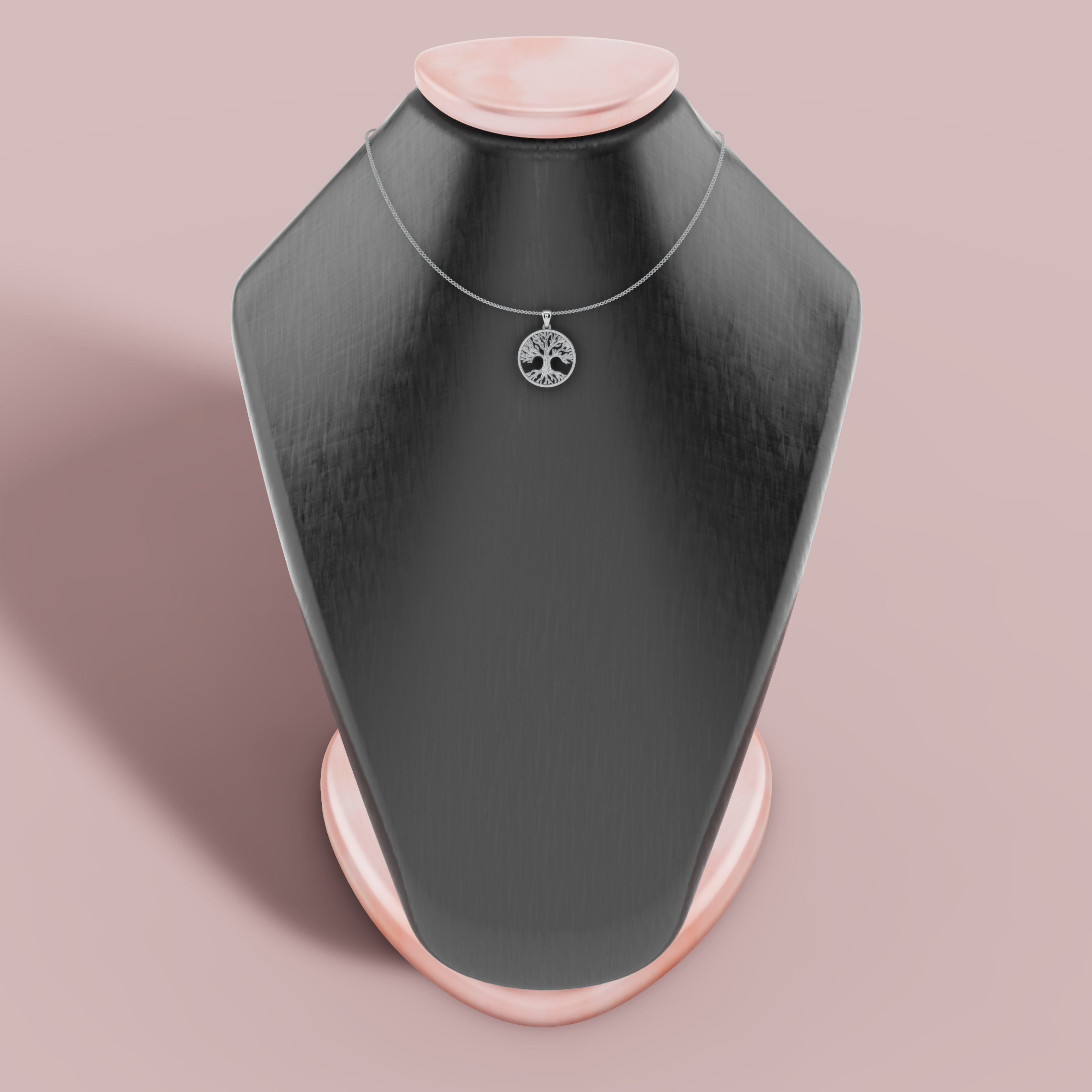 Darakht 925 Pure Silver Necklace