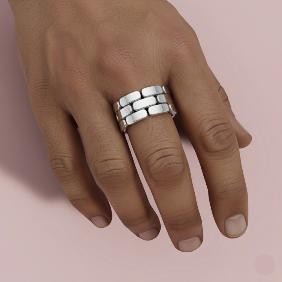 Tucker Pure Silver 925 Men's Ring My Store