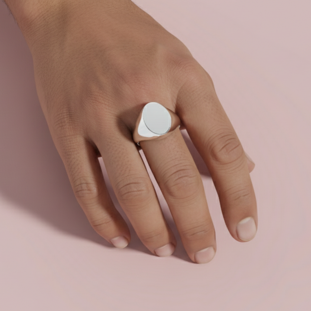 Cortez 925 Pure Silver Men's Ring My Store