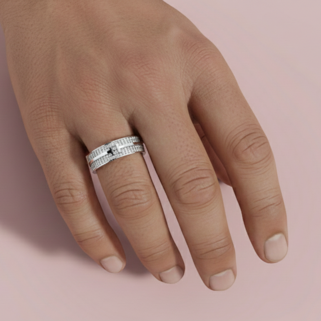 Gerrard 925 Pure Silver Men's Ring My Store