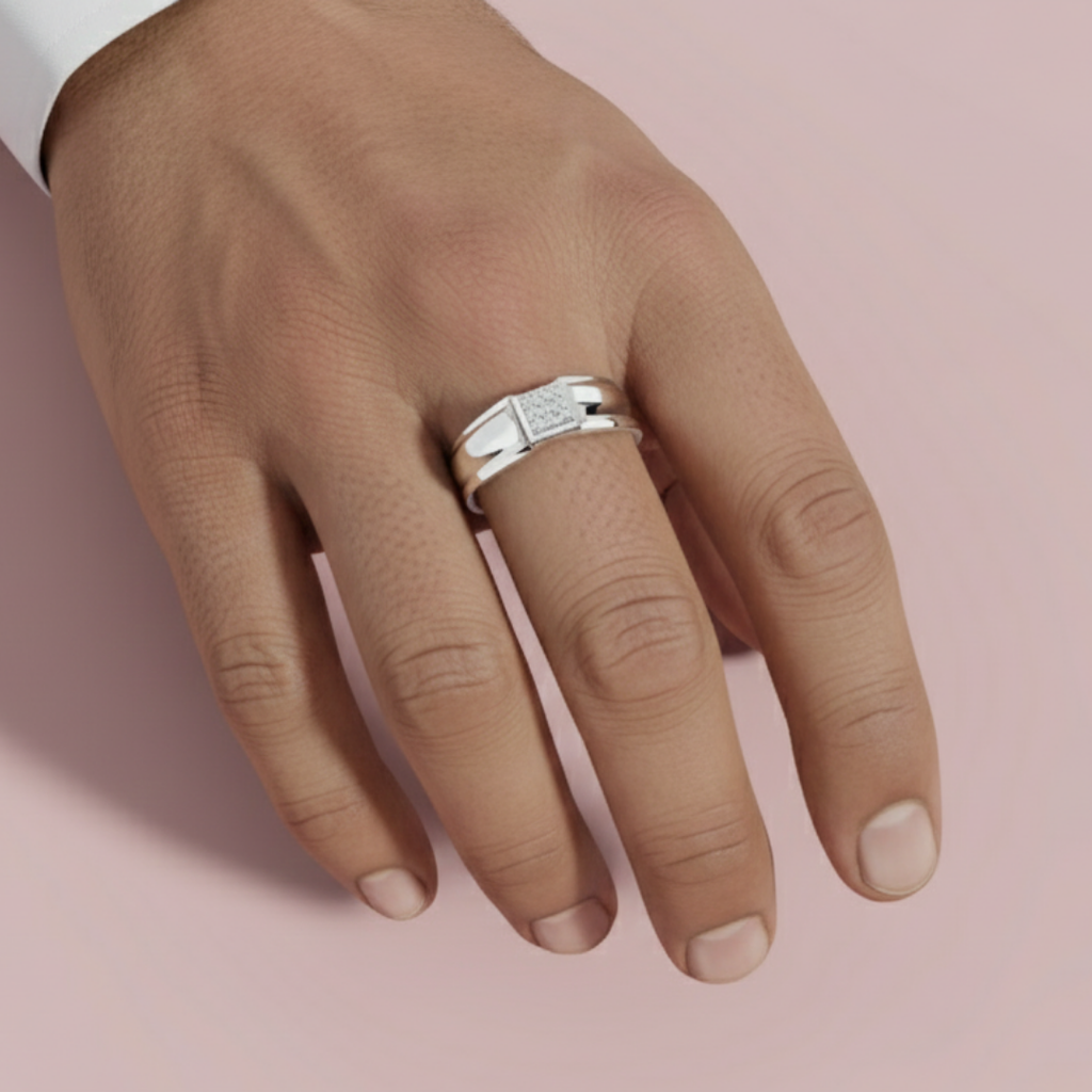 Sakoro 925 Pure Silver Men's Ring My Store