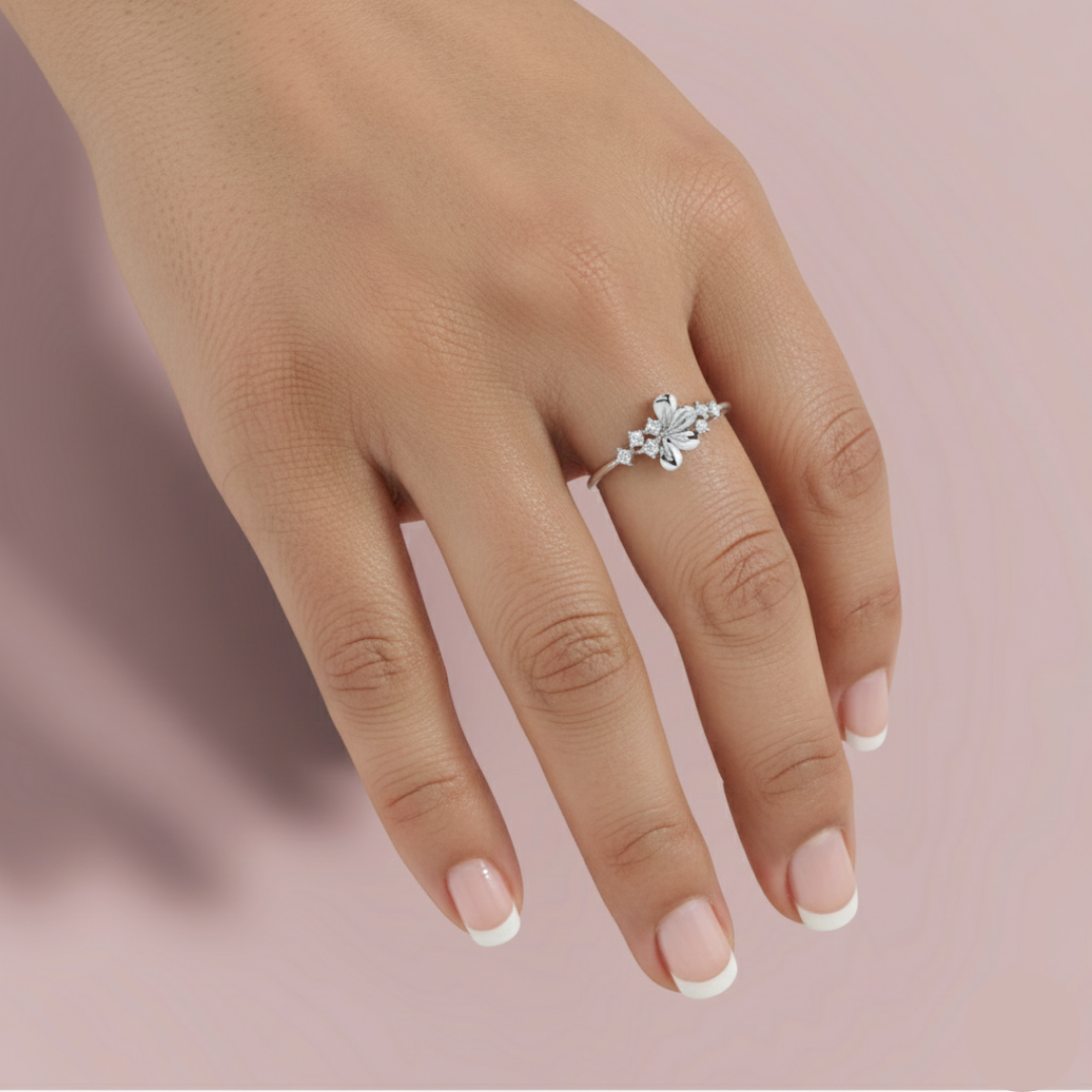 Floracci 925 Pure Silver Ring My Store