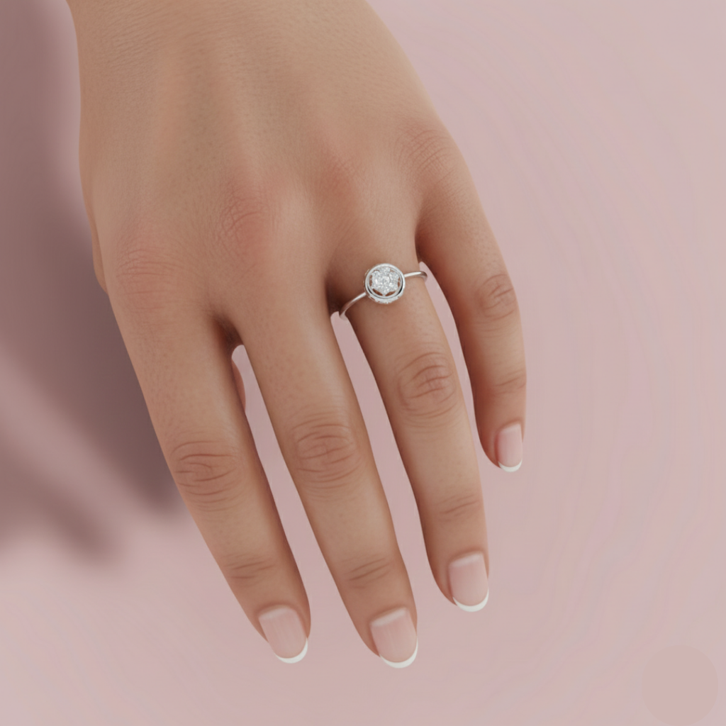 Pamelia 925 Pure Silver Ring My Store