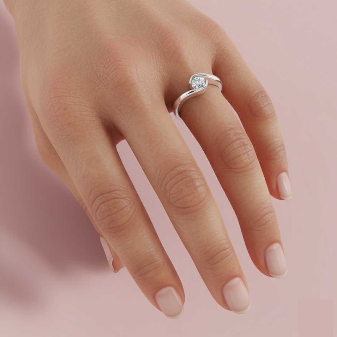 Aurielle Bloom 925 Pure Silver Ring My Store