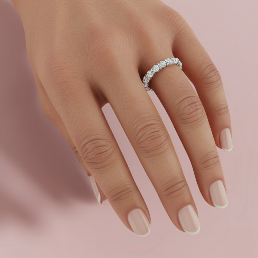 Twin Radiance 925 Pure Silver Ring My Store