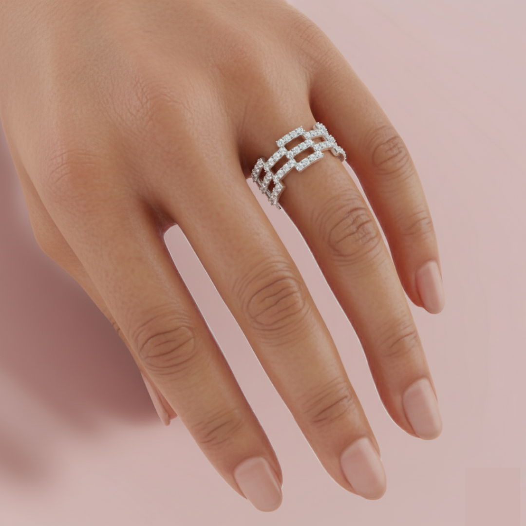 Rectiva 925 Pure Silver Ring My Store