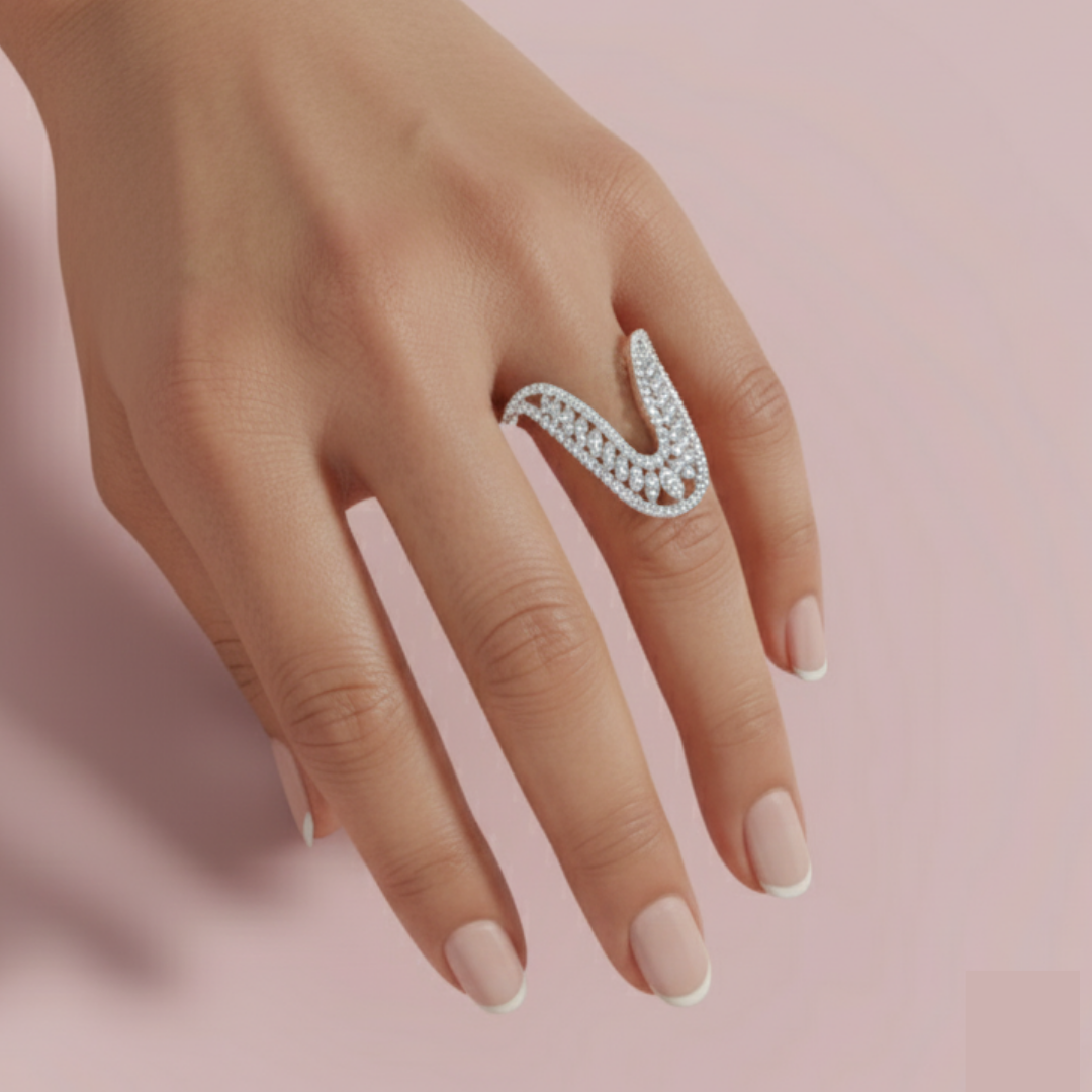 Svara 925 Pure Silver Ring My Store