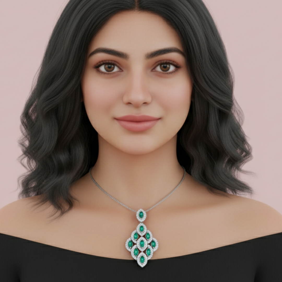 Euphora 925 Pure Silver Necklace My Store