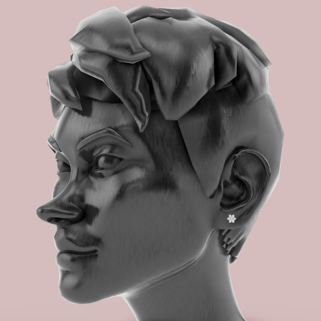 Stellara Stud 925 Pure Silver Earrings My Store