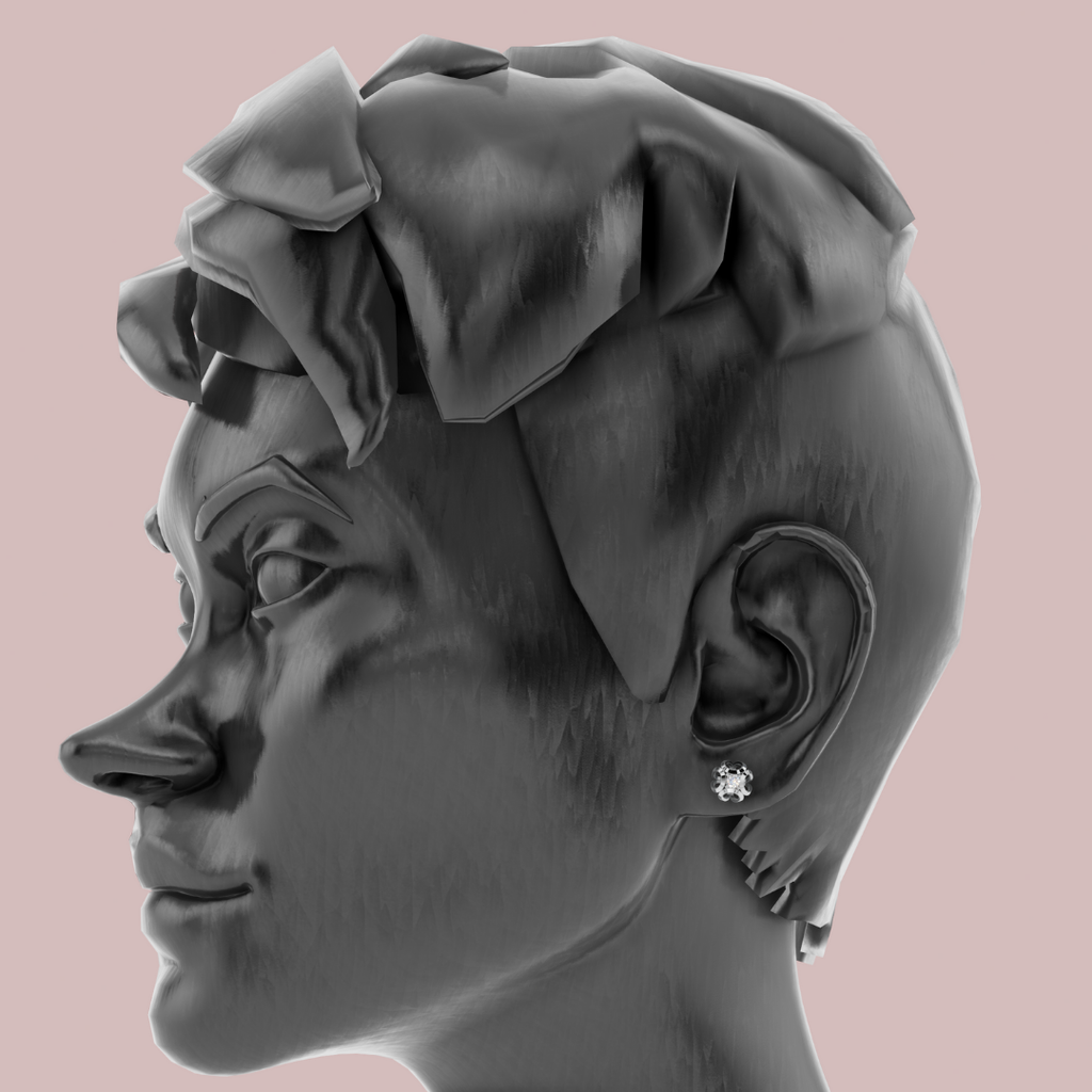 Celestial Classic 925 Pure Silver Stud Earrings My Store