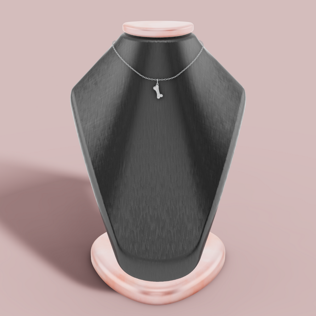 The Bone Charm 925 Pure Silver Necklace My Store