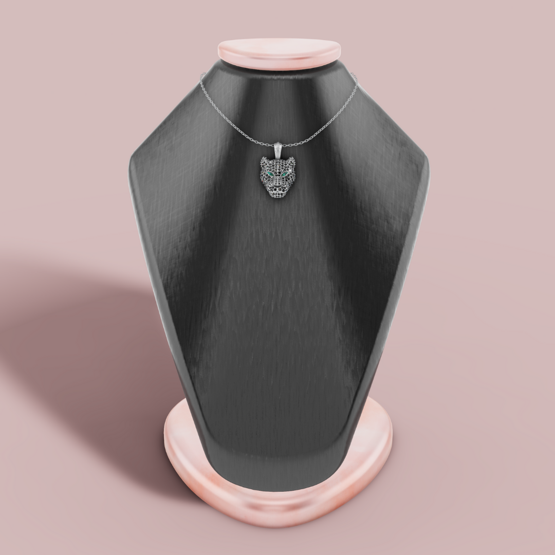 The Wakanda Black Panther 925 Pure Silver Necklace My Store