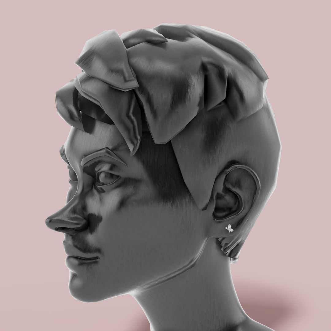 Papillon Duo 925 Pure Silver Stud Earrings My Store