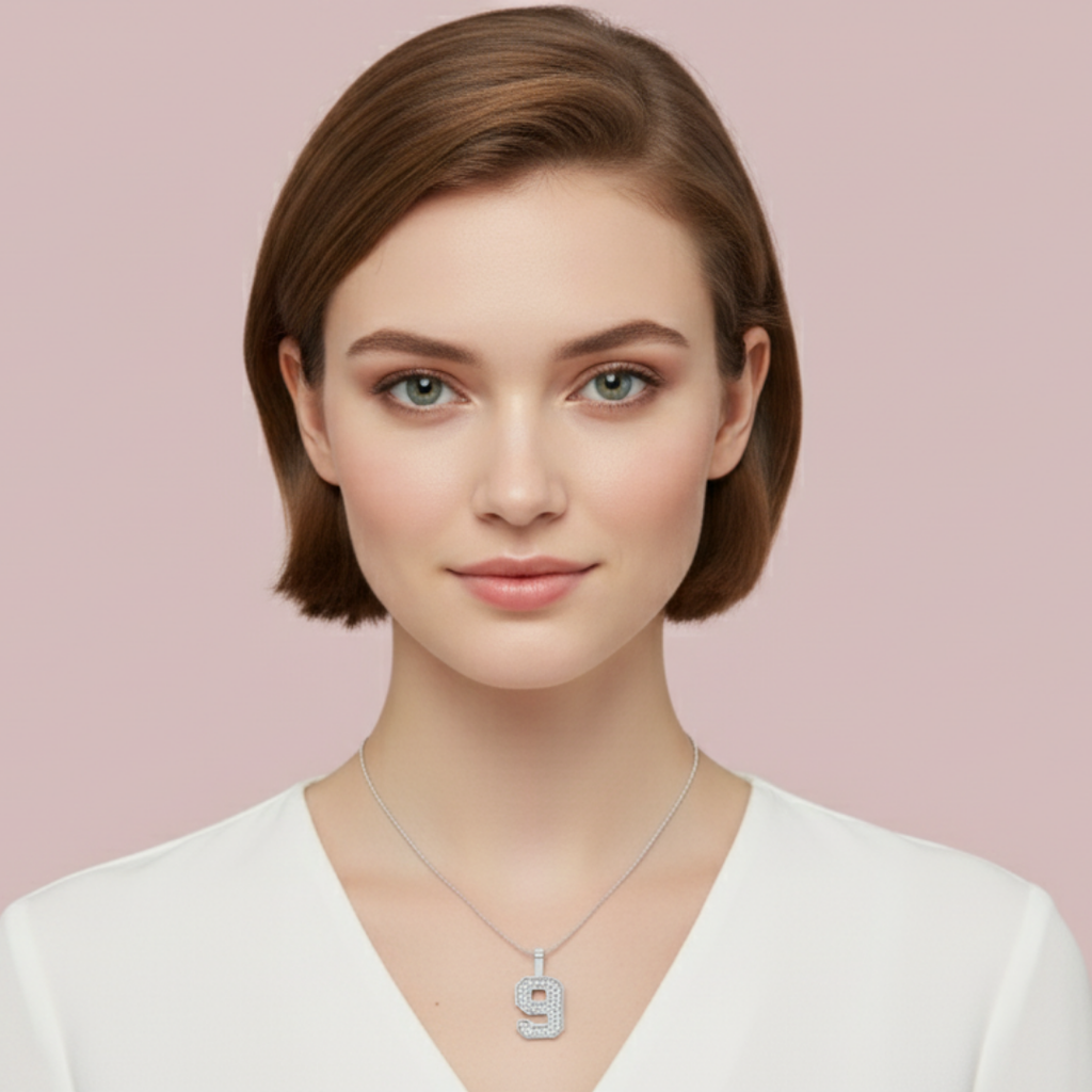 9 Aurora 925 Pure Silver Necklace My Store