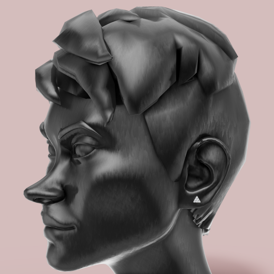 Trium 925 Pure Silver Stud Earrings My Store